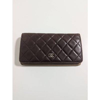 画像1: CHANEL長財布ラムスキン643