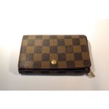 LOUIS VUITTON ダミエ 二つ折り財布　016