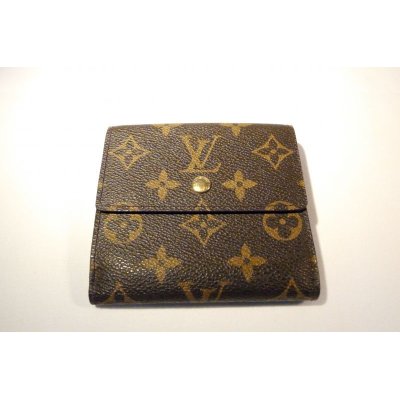 画像1: LOUIS VUITTON モノグラム 二つ折り財布　004