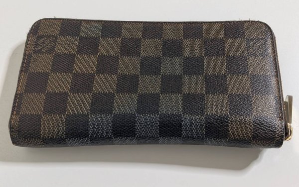画像1: LOUIS VUITTON ジッピー　長財布ダミエ626 (1)