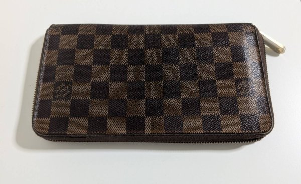 画像2: LOUIS VUITTON ジッピーオーガナイザー 　長財布ダミエ630 (2)