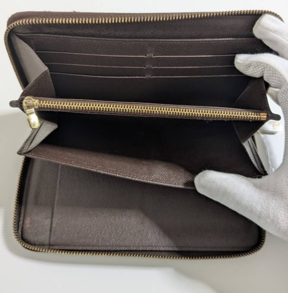 画像3: LOUIS VUITTON ジッピーオーガナイザー 　長財布ダミエ630 (3)
