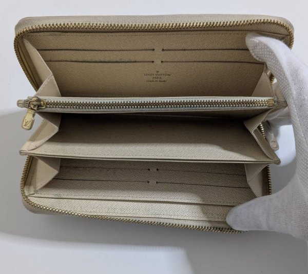 画像3: LOUIS VUITTON ジッピー　長財布ダミエアズール633 (3)