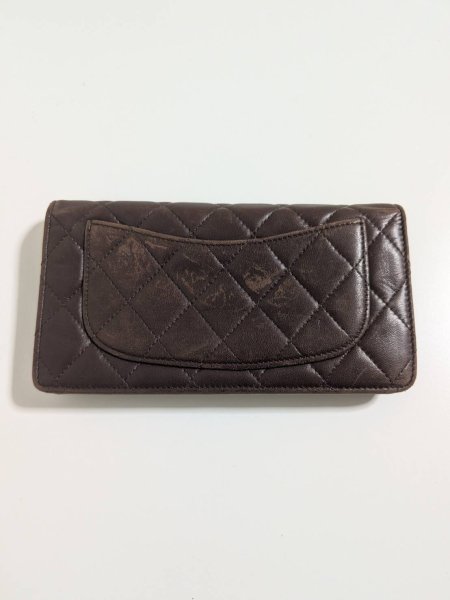 画像2: CHANEL長財布ラムスキン643 (2)