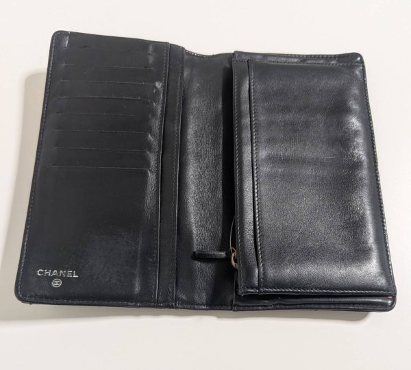 画像3: CHANEL長財布　ブリリアントパテント644 (3)