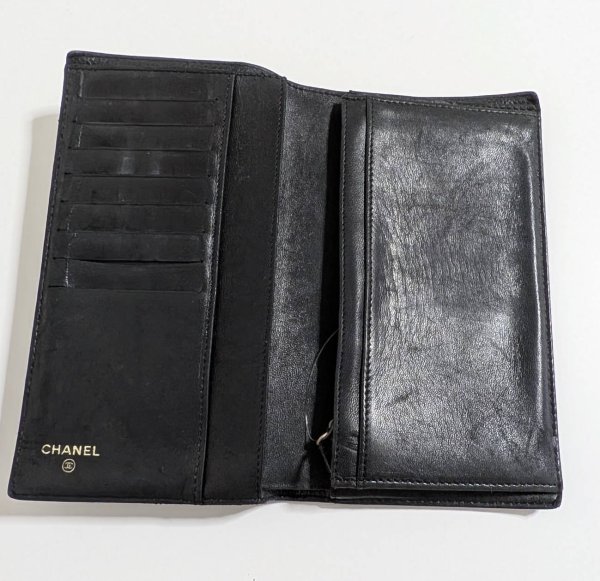 画像3: CHANEL長財布キャビアスキン654 (3)