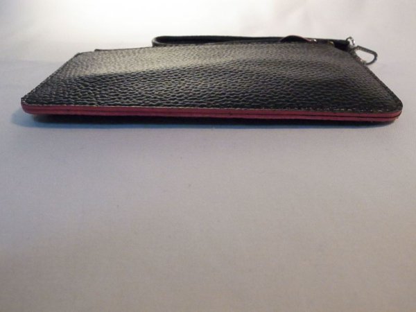 画像3: ストラップ付き長財布 ブラック 131 (3)