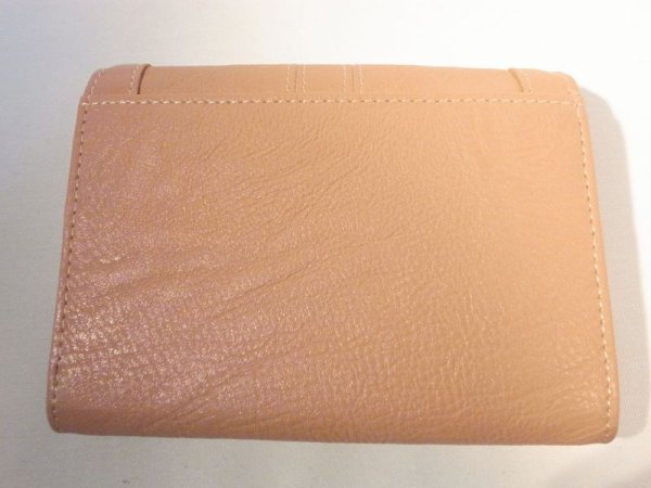 画像2: 二つ折り財布 サーモンピンク 209 (2)