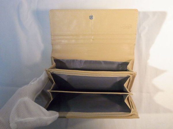 画像4: 長財布　ベージュ系　393 (4)