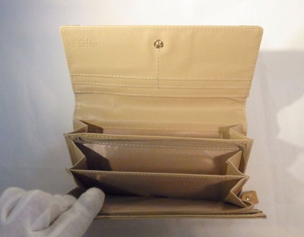 画像4: 長財布 ベージュ 232 (4)