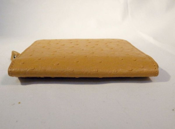 画像3: ラウンドファスナー二つ折り財布 イエロー 240 (3)