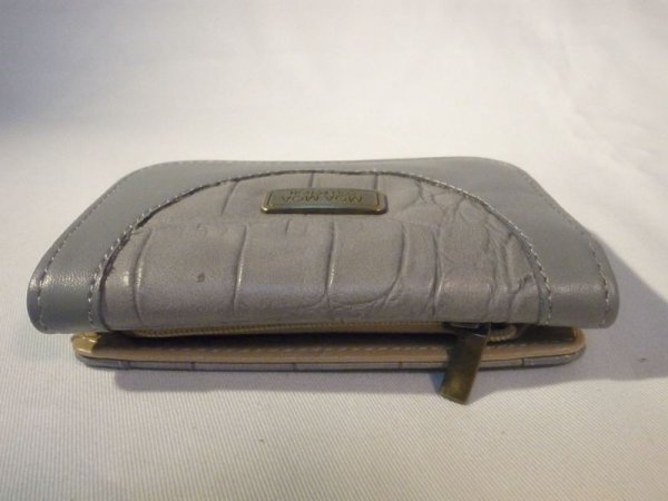 画像3: 二つ折り財布 ライトグレー 427 (3)