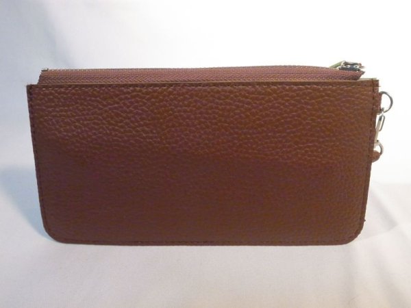 画像2: ストラップ付き長財布　キャメル　516 (2)