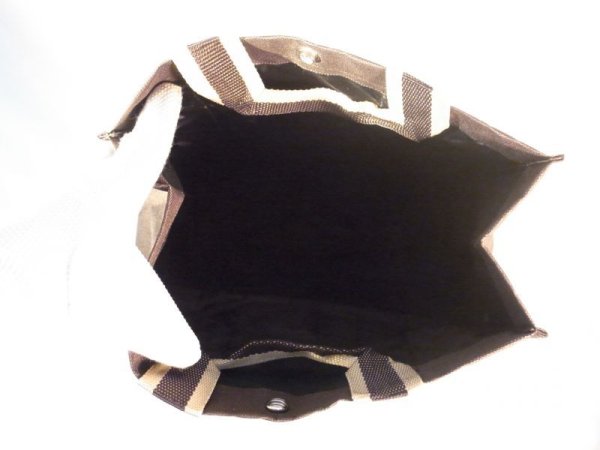 画像4: トートバック バイカラー ブラウン 534 (4)