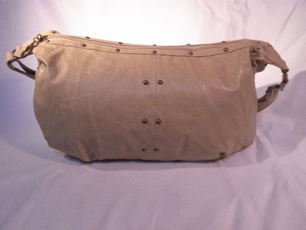 画像1: ショルダーバック ベージュ  593 (1)