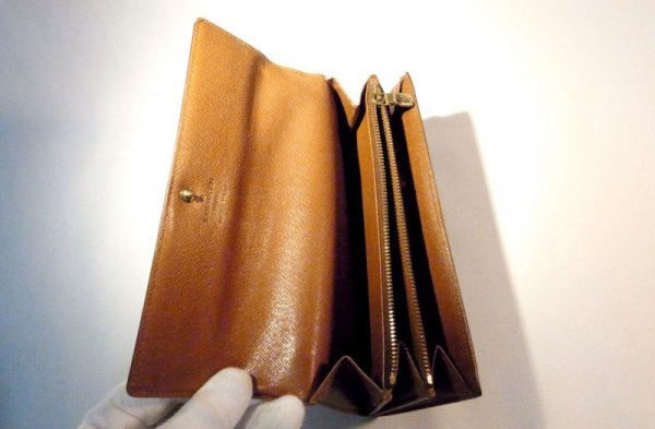 画像3: LOUIS VUITTON モノグラム 長財布 006 (3)