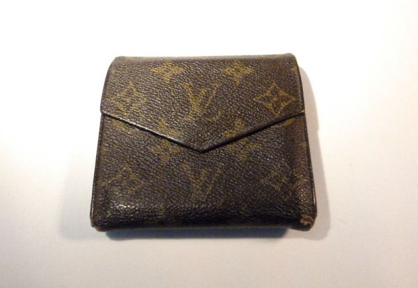 画像2: LOUIS VUITTON モノグラム 二つ折り財布 011 (2)