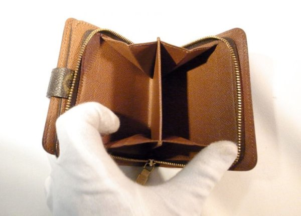 画像4: LOUIS VUITTON モノグラム 二つ折り財布 033 (4)